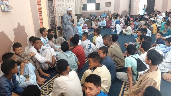 فى أسوان .. استمرار النشاط الصيفى للأطفال بمساجد المحافظة لترسيخ القيم الدينية والوطنية