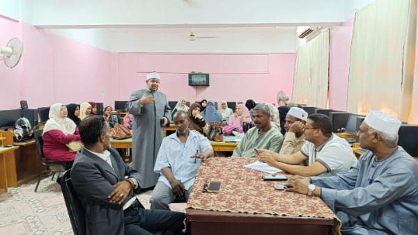انطلاق تدريبات التَّرقي لمعلمي منطقة أسوان الأزهرية