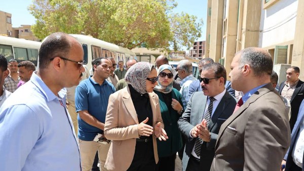 محافظ الوادي الجديد تتفقد موقع إنشاء أول مستشفى جامعي بمقر مديرية الشؤون الصحية سابقًا