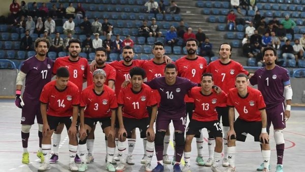 مصر في المجموعة الثانية بأمم أفريقيا لكرة الصالات بالمغرب