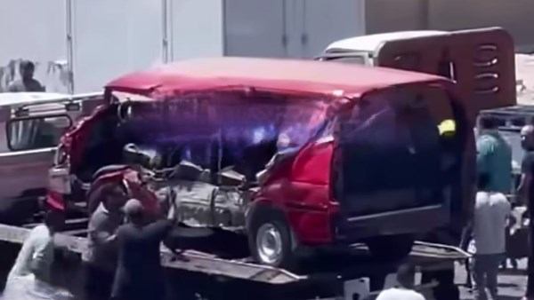 مصرع وإصابة 5 أشخاص في حادث تصادم بالطريق الدائري بالإسكندرية