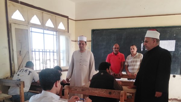 انتظام امتحانات «الدور الثاني» للثانوية الأزهرية بمطروح