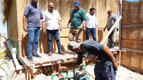 رئيس جهاز العلمين الجديدة يتابع حملات حصر الوصلات غير القانونية والتعديات على شبكات مياه الشرب