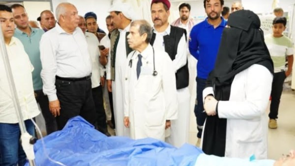 نقل السكرتير العام لمستشفى مطروح العام لاستكمال العلاج