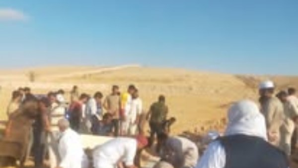 دفن 5 حالات لمهاجرين غير شرعيين مجهولى الهوية بمطروح
