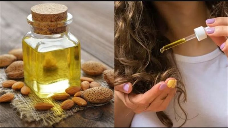 ترطيب ولمعان وتقليل التكسر، تعرفي على فوائد زيت اللوز الحلو للشعر