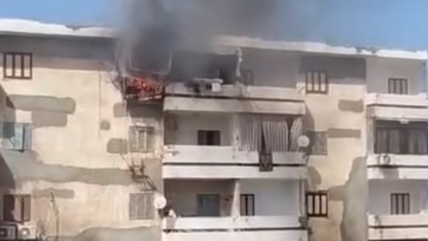 دون وقوع إصابات.. اندلاع حريق فى شقة سكنية بقنا