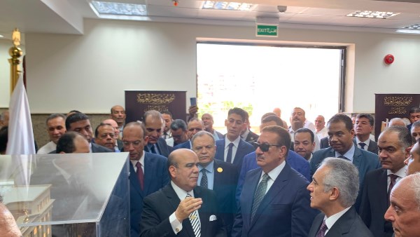 وزير العدل يفتتح مجمع محاكم بورفؤاد الجديد لخدمة المواطنين| صور