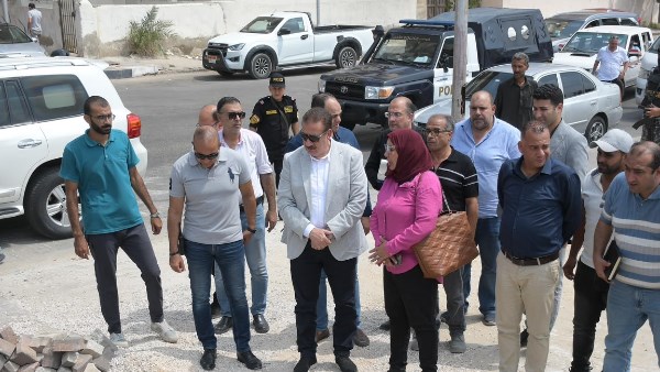 محافظ بورسعيد يتابع أعمال تطوير ورفع كفاءة “ميدان وحديقة المسلة “بحي الشرق على مساحة 30 ألف م٢