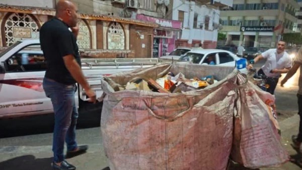 معًا نحافظ على بورسعيد.. لا تعبث بمحتويات صناديق القمامة