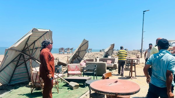 الجيار تعيد فرض الانضباط غرب بورسعيد خلال حملة مكبرة لإزالة الإشغالات