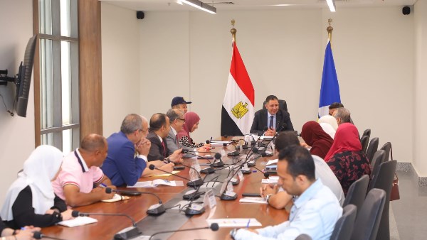 رفع معدلات الأمان بمصانع المنطقة الصناعية بدمياط الجديدة