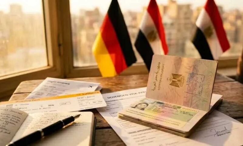 فيزا ألمانيا للمصريين: الشروط والأوراق والرسوم وحجز الموعد