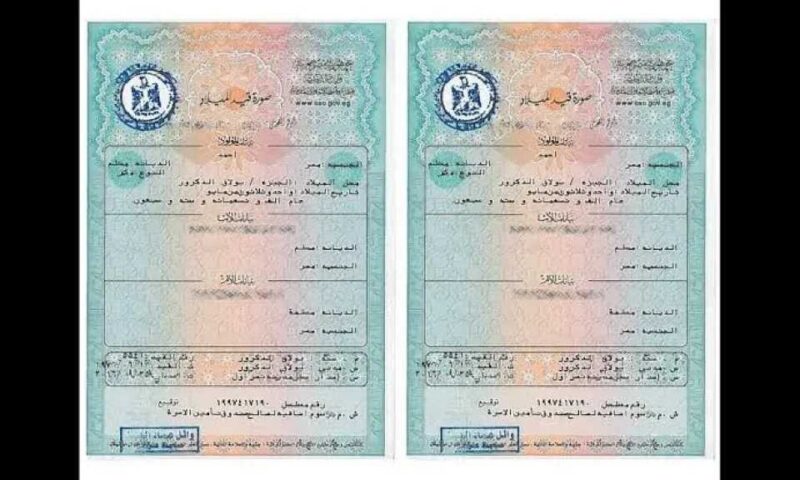استخراج شهادة ميلاد مميكنة: الخطوات والأوراق