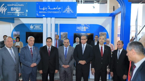 رئيس جامعة بنها الأهلية يشارك في افتتاح معرض «أخبار اليوم» التعليمي 2026