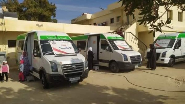 اليوم .. انطلاق القافلة الطبية المجانية بقرية عرب العيايدة بالخانكة لمدة يومين