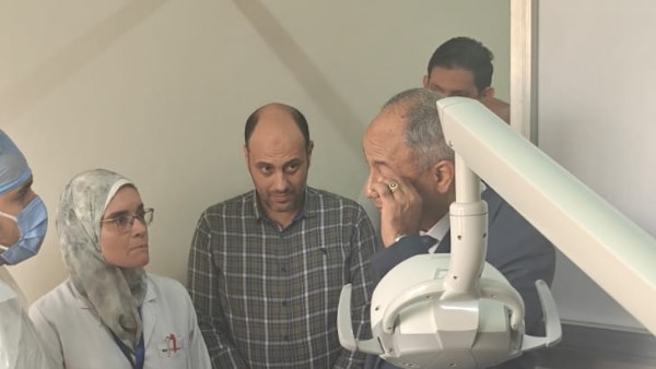وكيل صحة القليوبية يتفقد رمد بنها ويحيل المتغيبين للشؤون القانونية