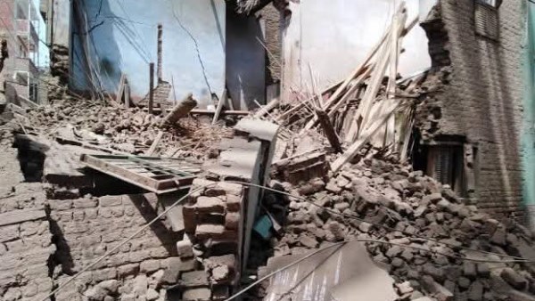 انتشال جثماني شخصين انهار عليهما منزل خلال التنقيب عن الآثار في طوخ بالقليوبية