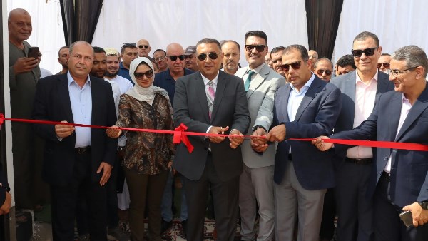 احتفالات القليوبية بعيدها القومي.. افتتاح محطة رفع الصرف الصحي بكفر منصور