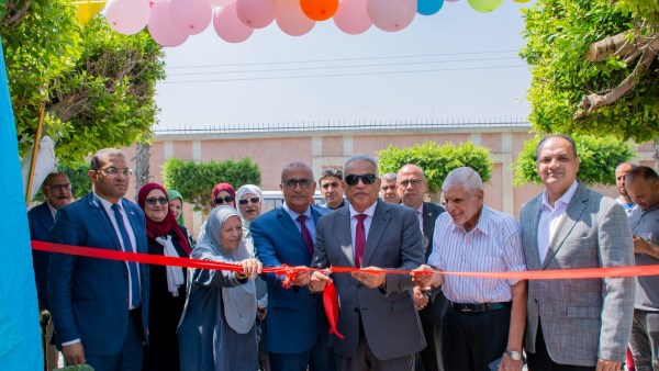رئيس جامعة طنطا يفتتح محطة تنقية المياه بكلية علوم الرياضة