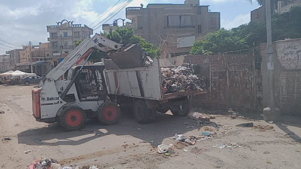 في يوم واحد.. رفع 910 أطنان من بؤر المخلفات والتراكمات بالغربية