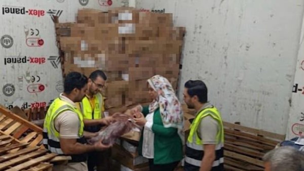 الغربية.. ضبط 2 طن كبدة فاسدة داخل ثلاجة بالسنطة