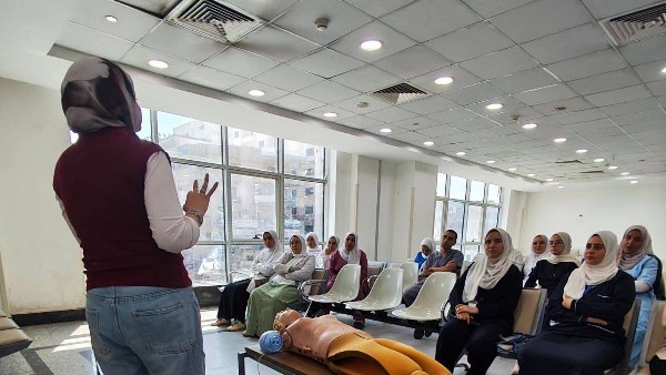 صحة الغربية تنظم دورة تدريبية في الإنعاش القلبي الرئوي للعاملين بقسم القسطرة بمستشفى طنطا