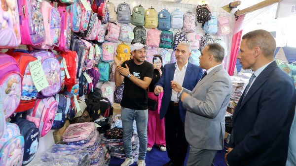 قبل بدء العام الدراسي.. محافظ الشرقية يفتتح معرض أهلا مدارس بالزقازيق
