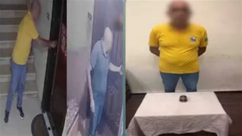 مقبض باب يقود إلى سارق الشقق في الإسكندرية، فيديوهات المراقبة تكشف هوية المتهم