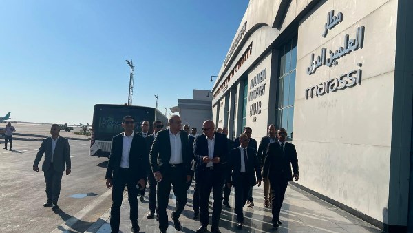 وزير الطيران يتفقد تجهيزات مطار العلمين النهائية قبل انطلاق معرض مصر الدولي «EIAS 2026»