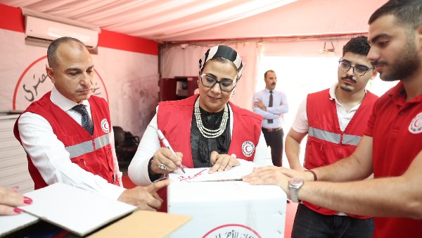 قومي المرأة : تنظيم يوم تطوع لتعبئة المساعدات الإنسانية للفلسطينيين