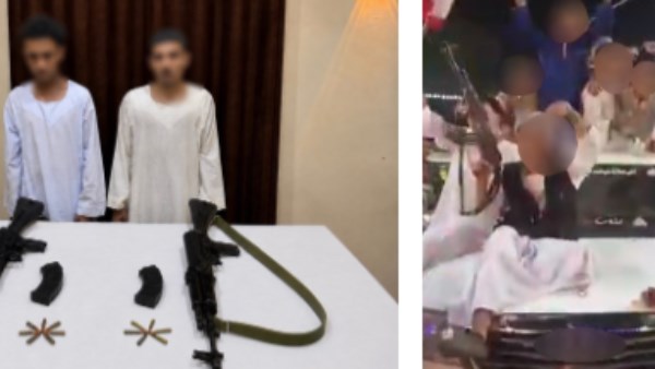 خلال حفل زفاف .. القبض على المتهمين بالرقص بالأسلحة النارية فى قنا