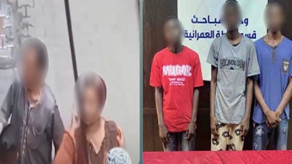 بعد مشادة مع سيدة.. القبض على 3 أفارقة يتعاطون المخدرات في الجيزة