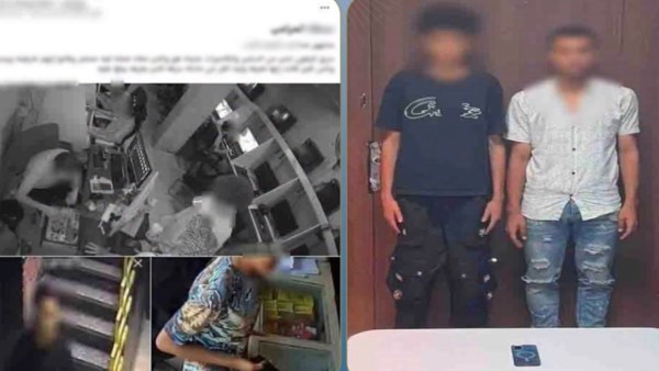 القبض على المتهمين بسرقة طالب داخل محل في سوهاج