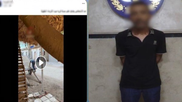 مش عايز يرجعلها فلوسها.. القبض على المتهم بالتعدى على سيدة مسنه بالضرب