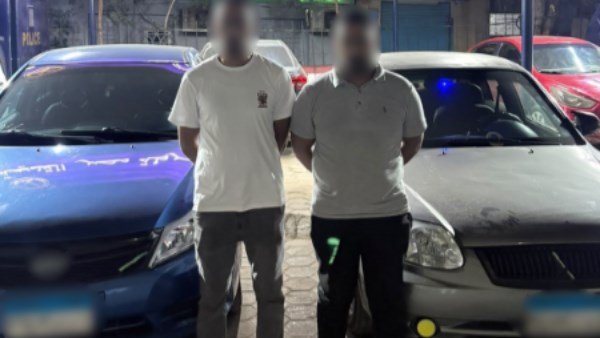 القبض على شخصين استعرضا بسياراتهما بالقاهرة