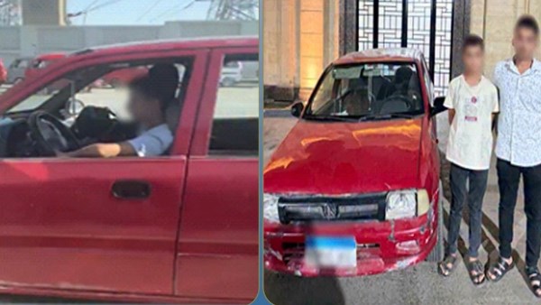 القبض على طالب قاد سيارة والدة بالجيزة