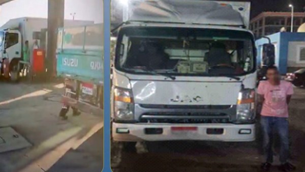 بينصب على صحاب الشركة.. سائق يتهم عمال محطة وقود بالتلاعب فى العداد