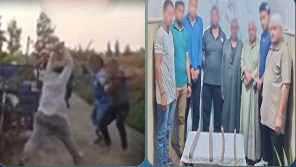 خلاف على ملكية أرض.. القبض على طرفى مشاجرة بالشوم في البحيرة