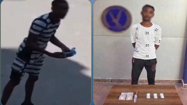 استعرض بسلاح أبيض.. القبض على تاجر مخدرات بالإسكندرية