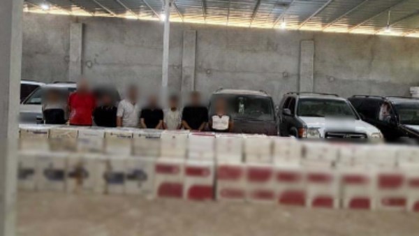 ضبط 110 آلاف عبوة سجائر مهربة جمركيا بالجيزة