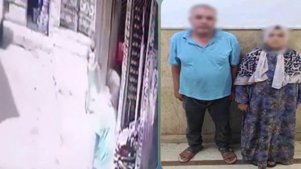 القبض على رجل وزوجته تعديا على زوجة ابنهما بالضرب في الغربية