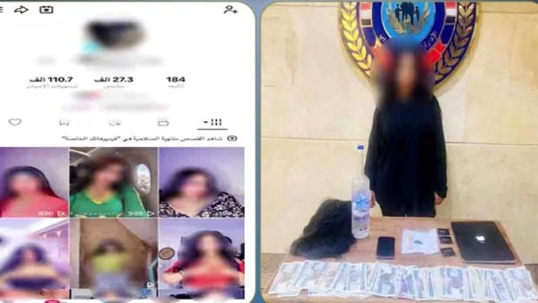 معاها حشيش .. القبض على صانعة محتوى نشرت فيديوهات خادشة على صفحتها