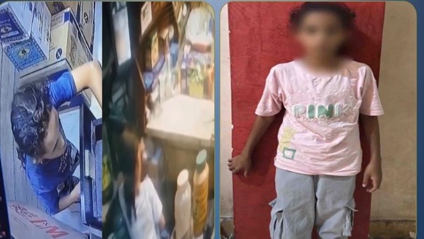 الكاميرا صورتها .. القبض على بنت 11 سنة فى سرقة المحال بالغربية
