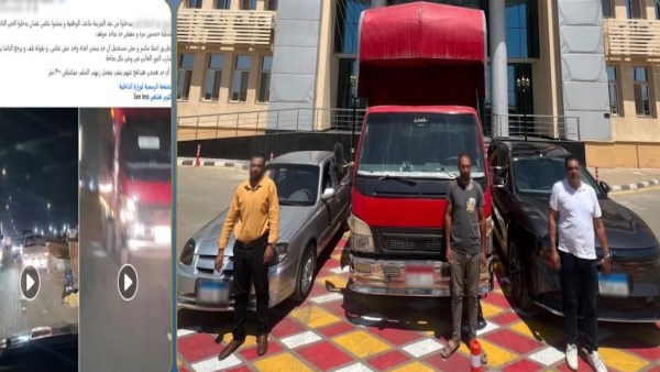 عايزين يختصروا الطريق.. القبض على 3 سائقين قادوا سيارتهم عكس الطريق بأكتوبر