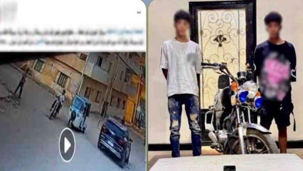 راكبين موتوسيكل.. القبض على شخصين سرقا هاتف محمول من آخر بأسوان