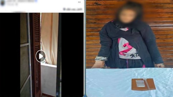 القبض على سيدة تتعاطى المخدرات فى الشارع بالقليوبية