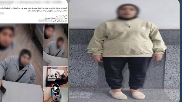 الكاميرا صورتها.. القبض على سيدة سرقت سماعة من داخل محل موبايلات بالدقهلية