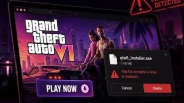 احذر قبل أن تضغط Play Now.. نسخة مزيفة من GTA 6 تخفي برمجية خطيرة