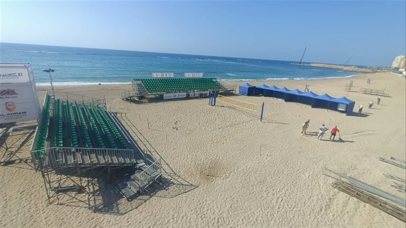 بمشاركة أفريقية واسعة، الإسكندرية تستعد لاستقبال بطولة الأمم الأفريقية لكرة الطائرة الشاطئية 2026